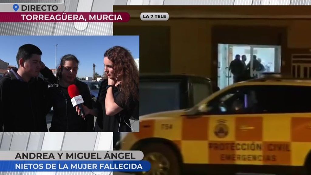 La tristeza de los nietos de la mujer asesinada por su exyerno: "Fue una valiente y salvó a su hija"