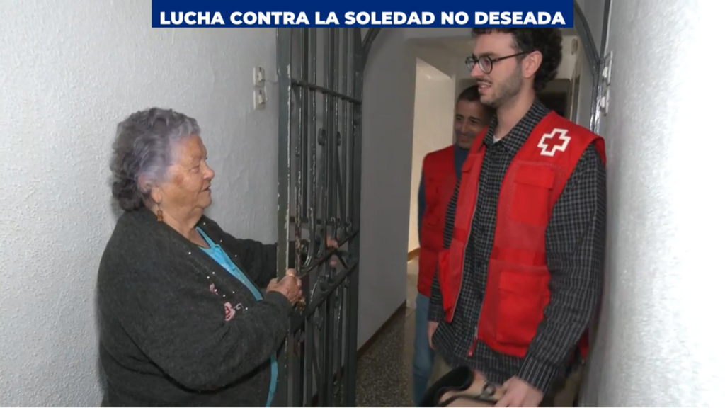 Asistencia a los mayores que luchan contra la soledad