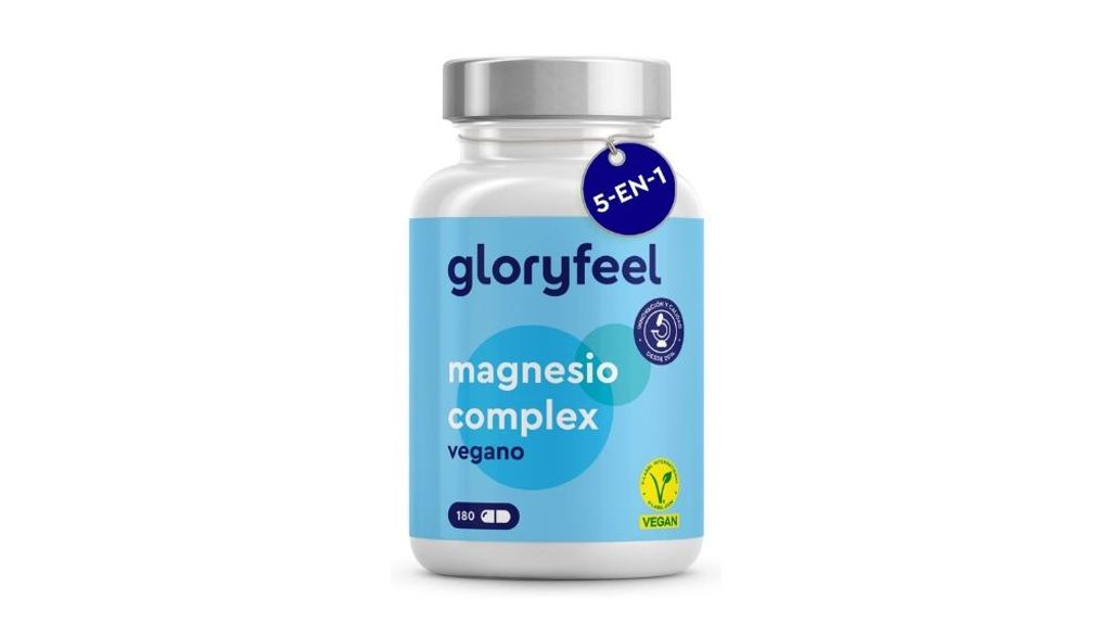 Magnesio Complex 5-en-1 de Gloryfeel