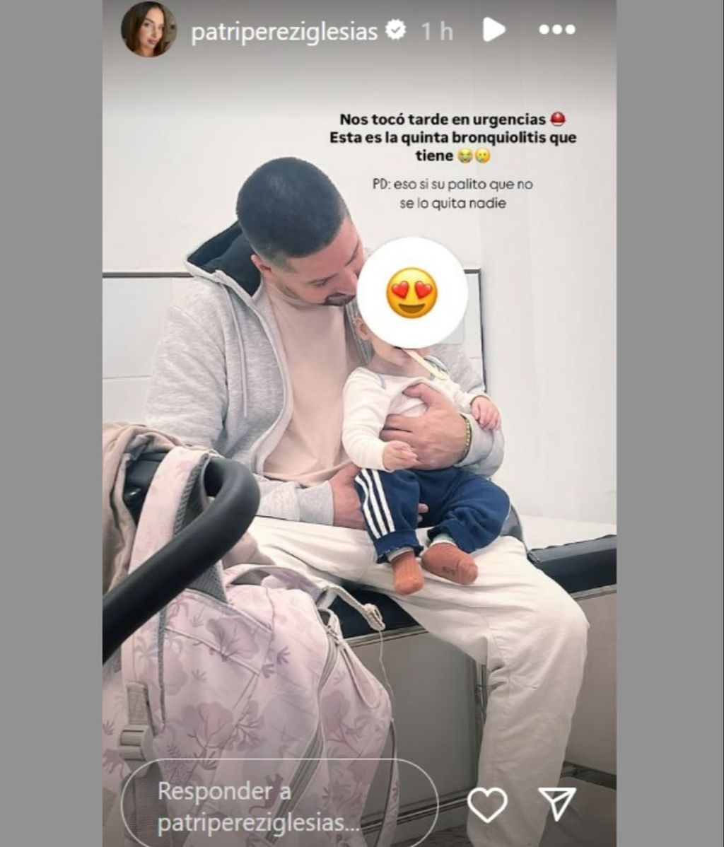 Patri Pérez comparte una foto de su hijo con Lester Duque en urgencias