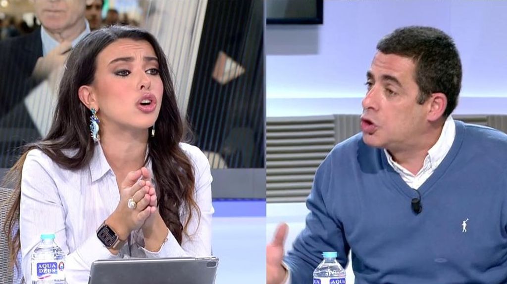 Tenso desencuentro entre Antonio Naranjo y Sarah Santaolalla: "A mí no me regaña ni mi padre"