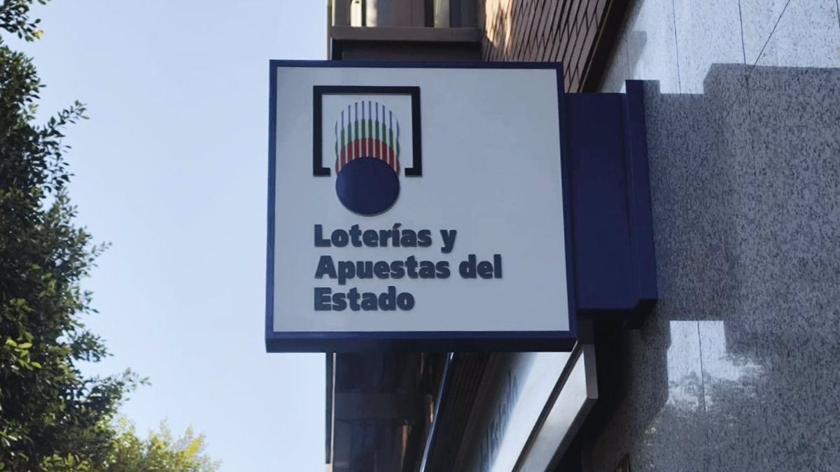 Una administración de lotería.