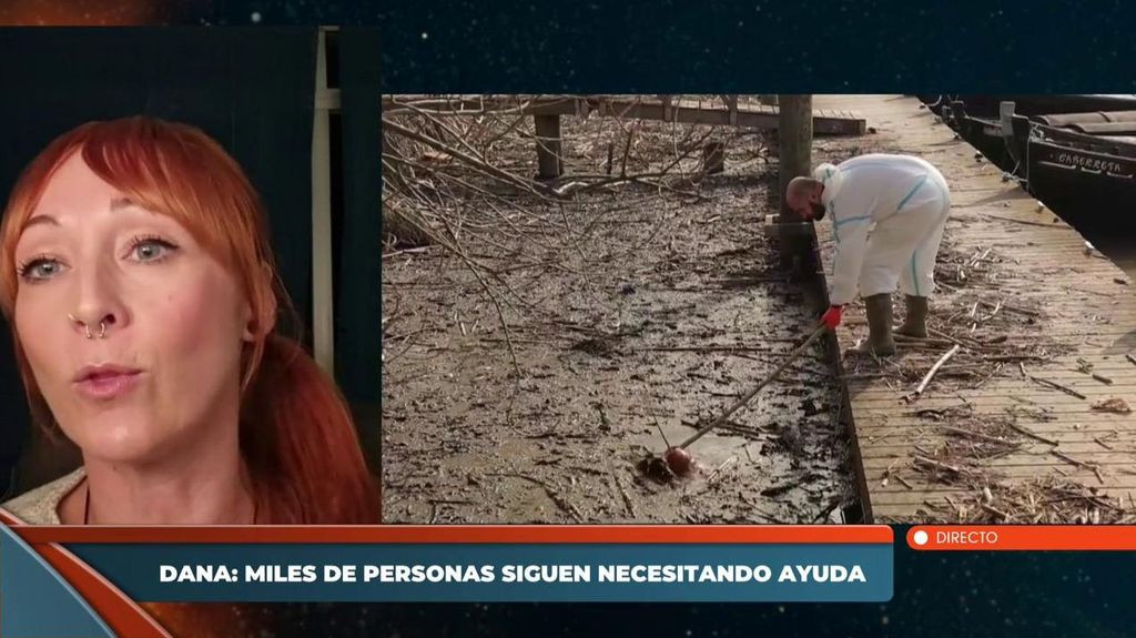 Yolanda denuncia que aún no se han recibido las ayudas por la DANA: "Siguen habiendo colas de hambre"