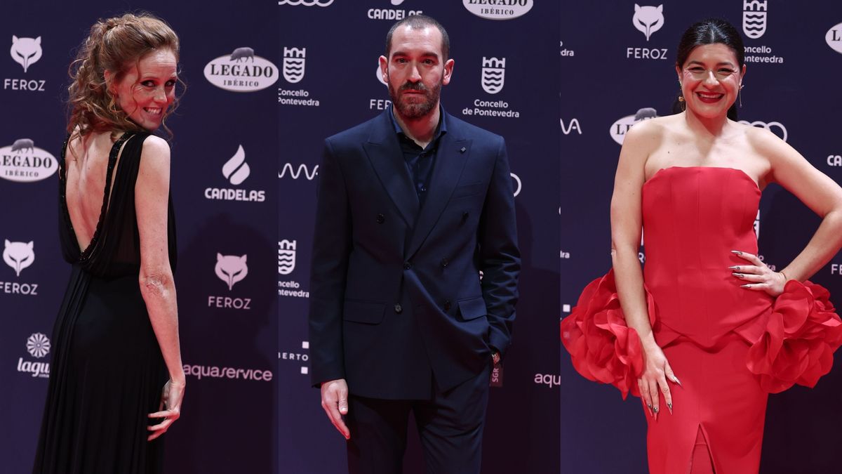 María Castro, Jorge Ponce y Nerea Pérez de las Heras, en un montaje fotográfico