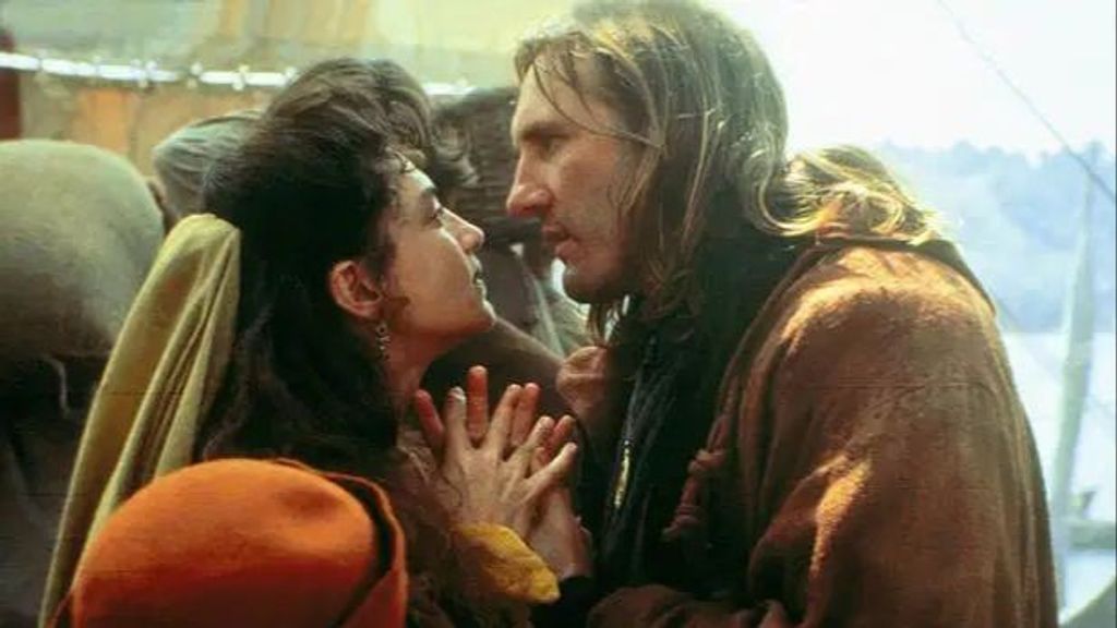 Ángela Molina y Gerard Depardieu