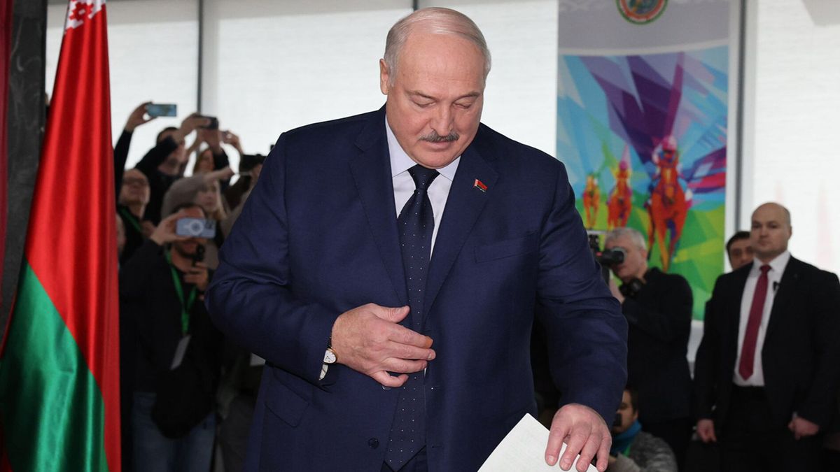 El actual presidente bielorruso, Alexander Lukashenko