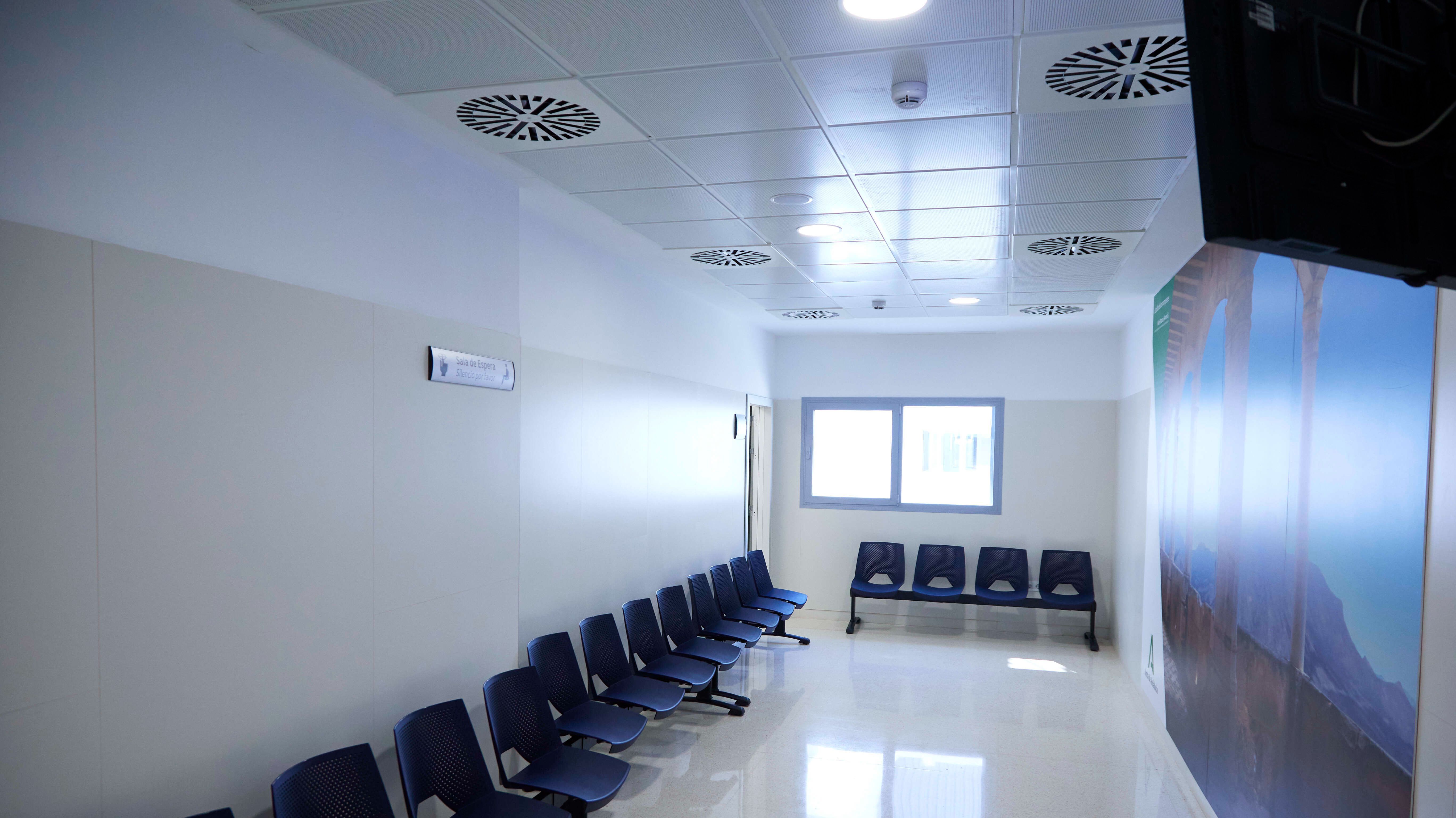 Imagen de archivo de la sala de espera de un hospital