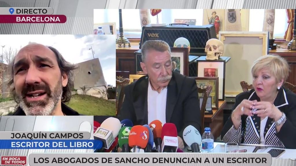 Los abogados de Daniel Sancho anuncian una querella contra un escritor: "Es todo una cortina de humo"