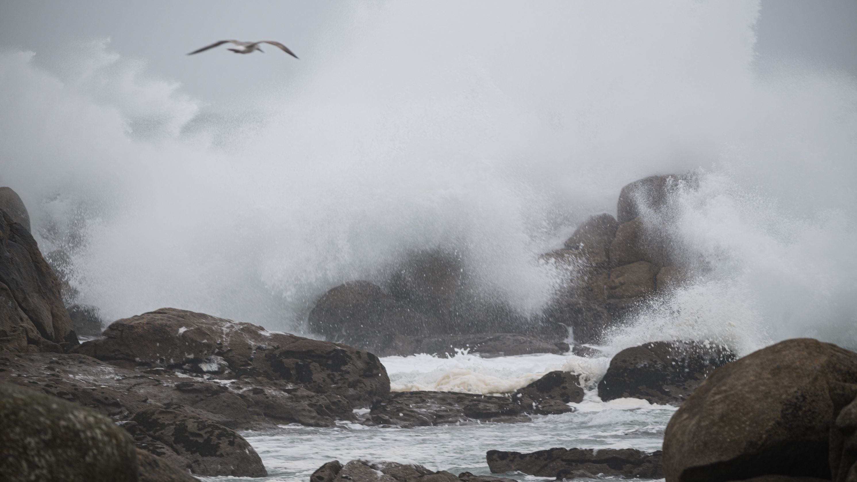 La costa gallega se lleva la peor parte de la tormenta Herminia