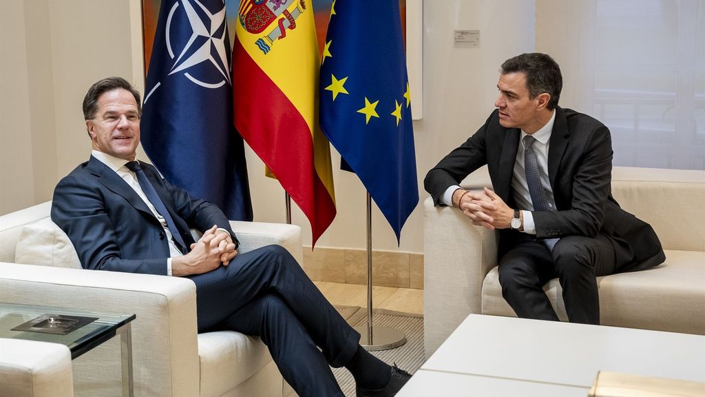 Mark Rutte y Pedro Sánchez