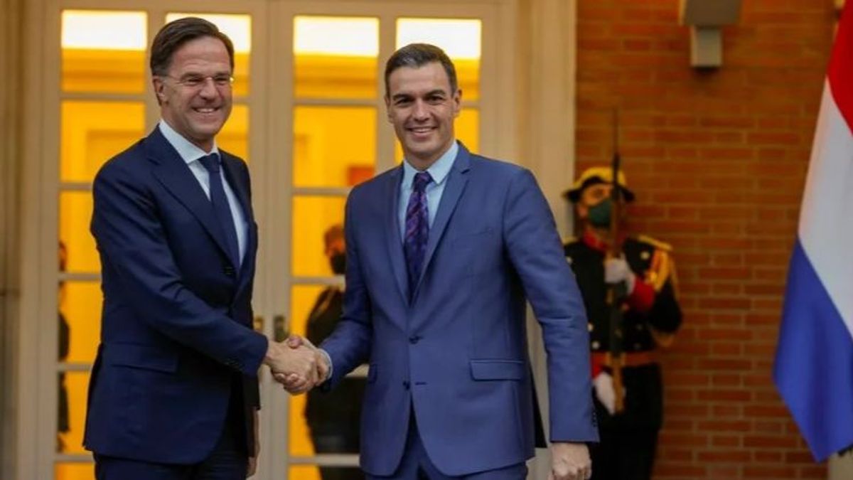 Pedro Sánchez recibe este lunes en Moncloa al secretario general de la OTAN, Mark Rutte