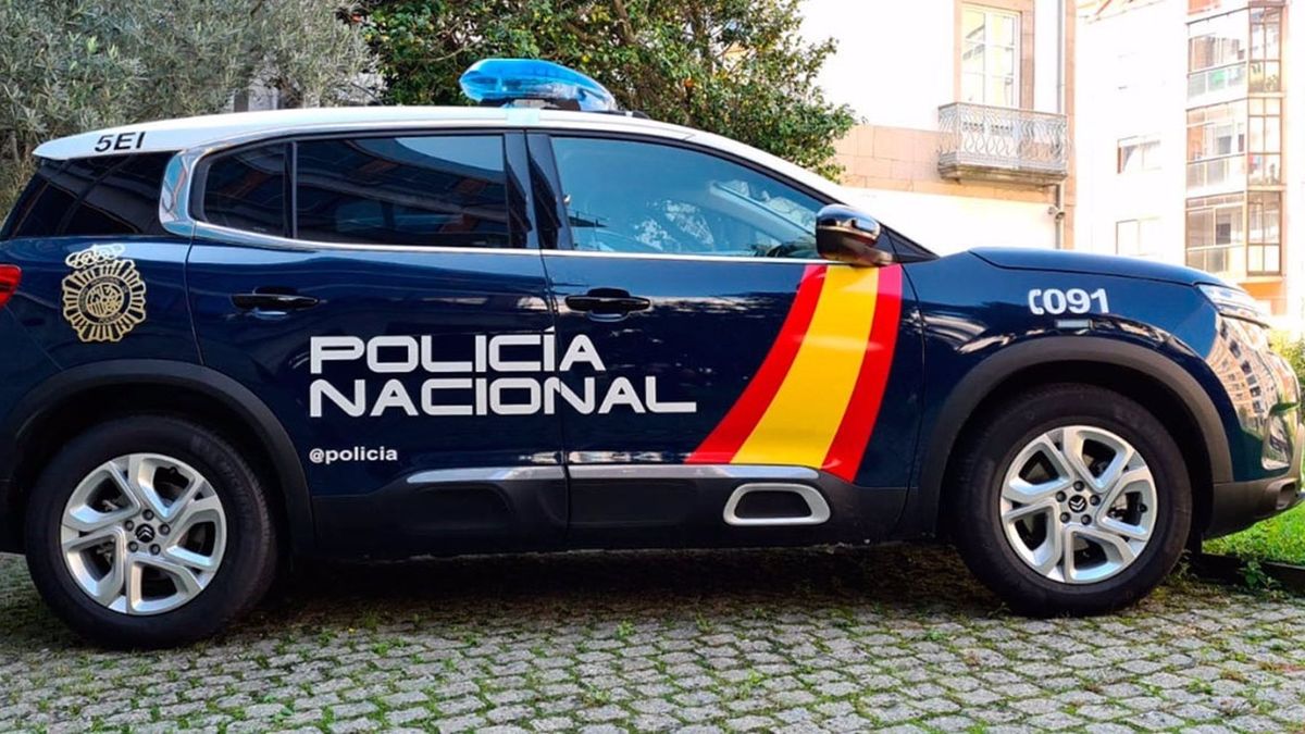 Un coche de la Policía Nacional