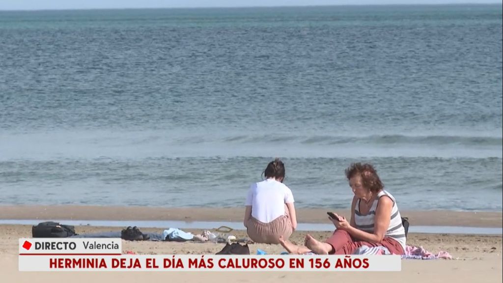 Valencia bate el récord de calor en un mes de enero