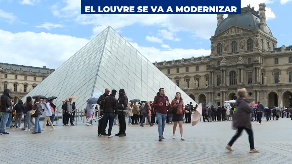El museo del Louvre se prepara para una modernización