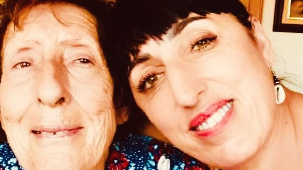 Rossy de Palma junto a su madre