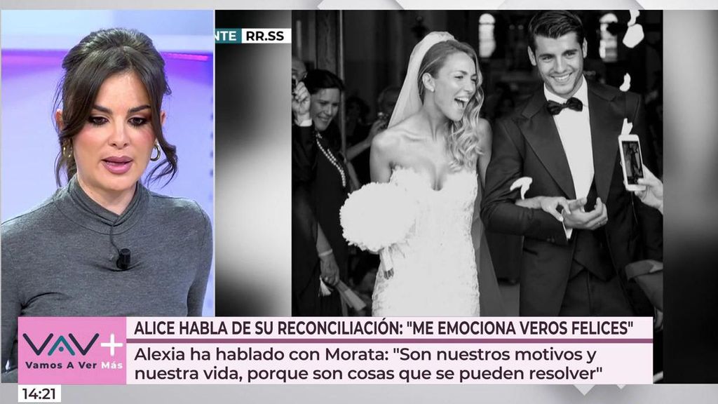 Alexia Rivas aclara los motivos de Álvaro Morata para reconciliares con Alice Campello