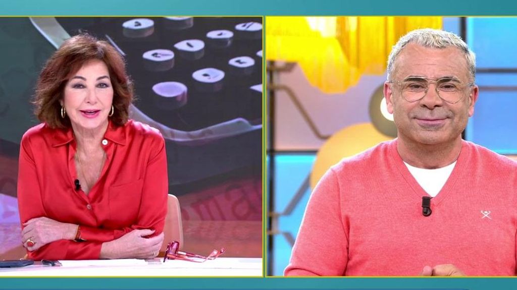 Ana Rosa Quintana contesta a la emotiva carta que le ha dedicado Jorge Javier Vázquez: "Me hace recordar esa amistad que nos une"