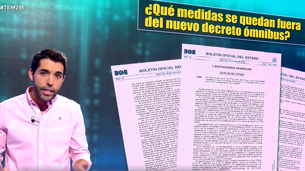 ¿Qué medidas se quedan fuera del decreto ómnibus para que sea aprobado?