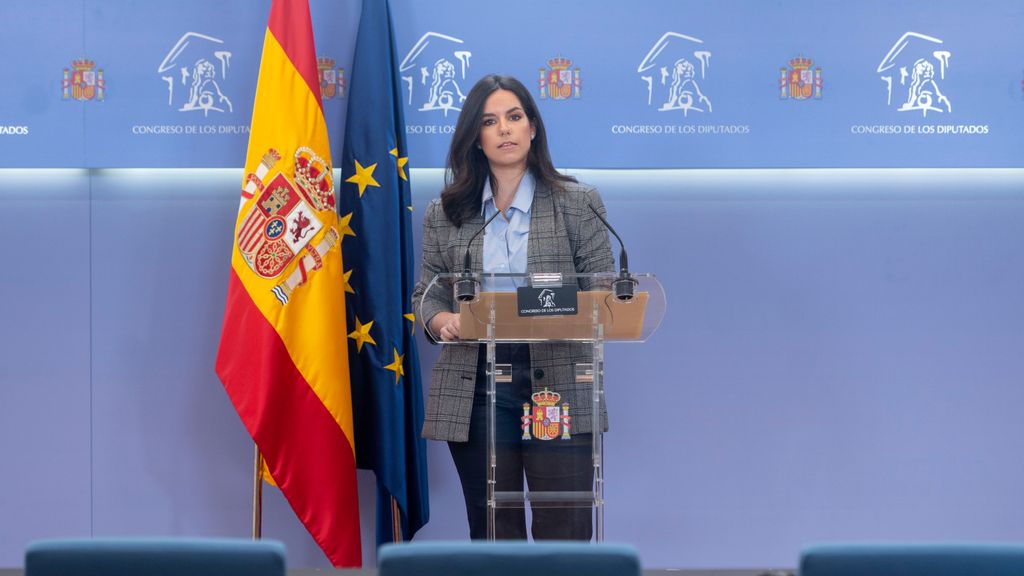 La portavoz de VOX en el Congreso, Pepa Millán