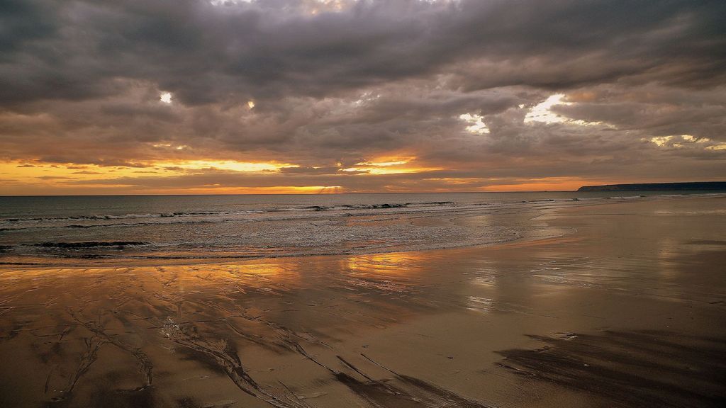 Playa de Zahara al atardecer