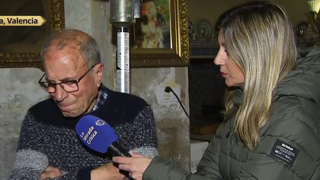 El trágico testimonio de Vicente en Paiporta, tres meses después de la DANA: "No hemos recibido ayudas del Estado, no ha llegado nada"