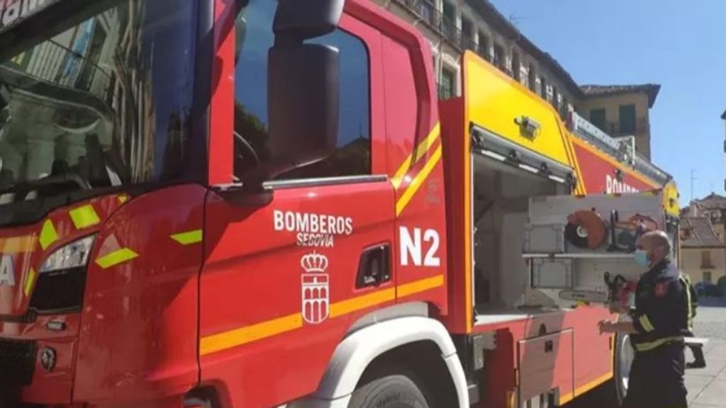 Camión de bomberos de Segovia