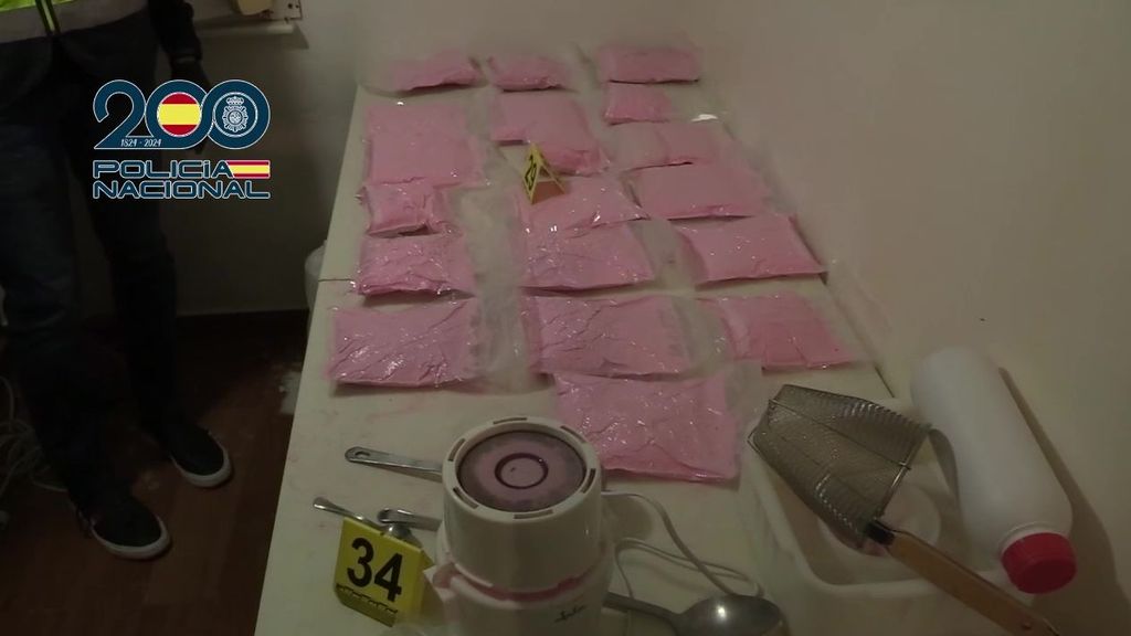 Desmantelan un laboratorio de drogas sintéticas: intervienen 16 kilogramos de tusi y 2 kilos y medio de cocaína