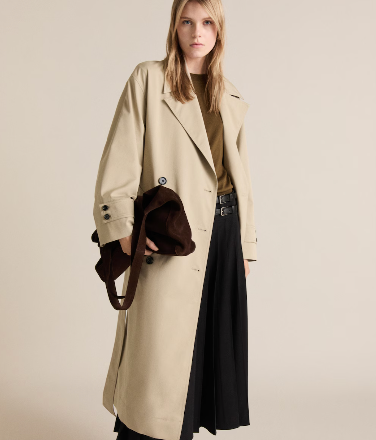 Gabardina clásica de Mango