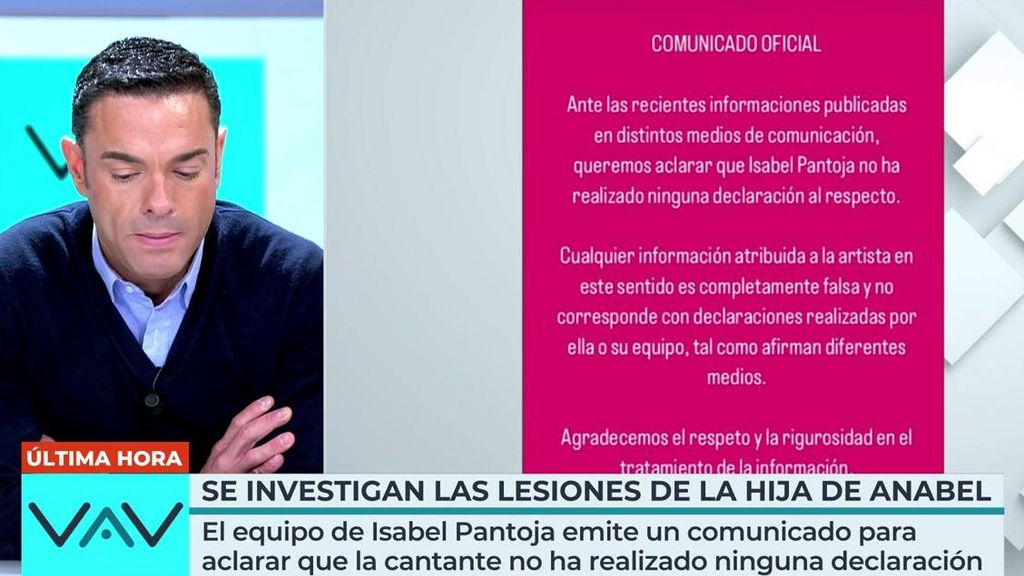 Isabel Pantoja niega haberse pronunciado sobre la investigación judicial a su sobrina: "Cualquier información atribuida a la artista es falsa"