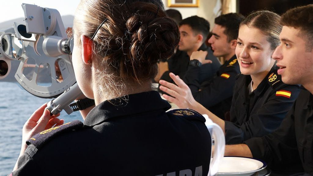 Así es el día a día de la princesa Leonor en Elcano rumbo a Brasil