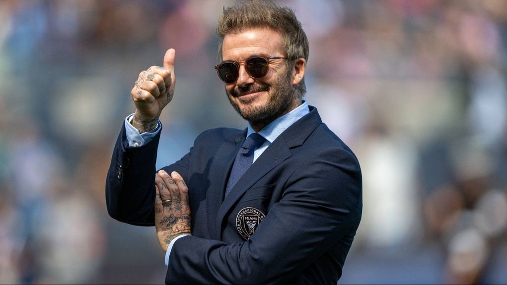 El exfutbolista británico, David Beckham