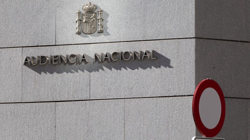 Entrada a la Audiencia Nacional en Madrid