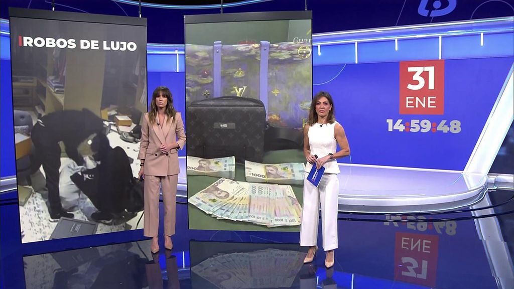 Con Isabel Jiménez y Ángeles Blanco Informativos Telecinco 2025 Mediodía 31/01/2025