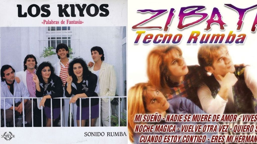 Los discos de los grupos del padre de Melody, Lorenzo Ruiz