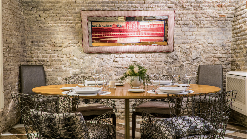 Sala privada en Cafe de Oriente