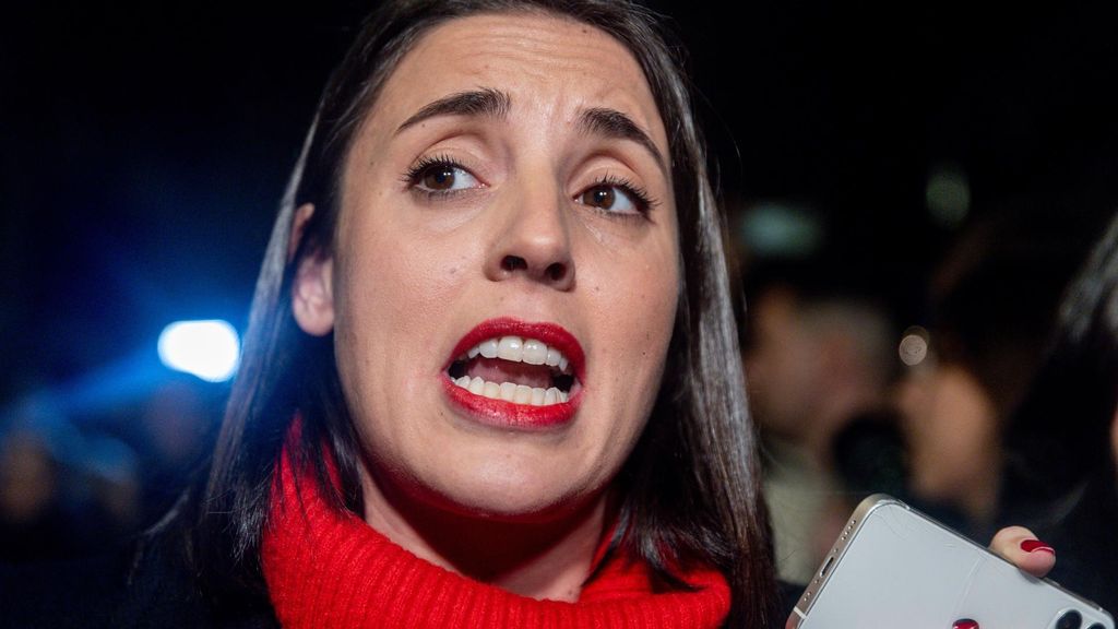 La exministra de Igualdad y eurodiputada de Podemos, Irene Montero