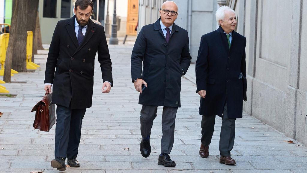 El senador del PP José Manuel Baltar a su llegada al Tribunal Supremo, a 13 de enero de 2025, en Madrid (España).