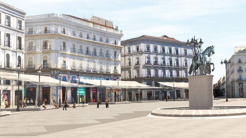 Archivo - Proyecto de toldos para la Puerta del Sol