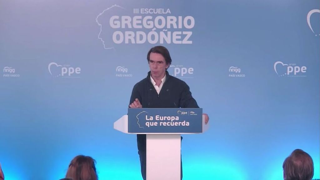 Aznar cree un deber moral "inexcusable" recordar la memoria de todas las víctimas de ETA