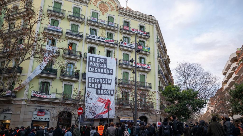 El desahucio de Casa Orsola de Barcelona vuelve a aplazarse: será el 18 de febrero