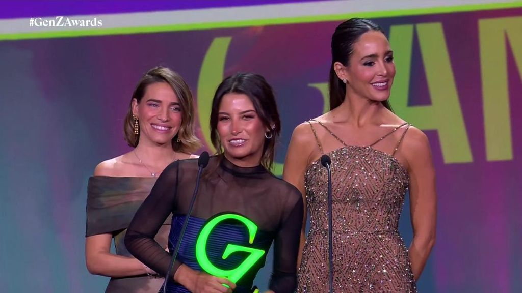 María Martín de Pozuelo sorprendida por ganar el premio 'Moda' en los GenZ Awards: "No me lo creo, millones de gracias"