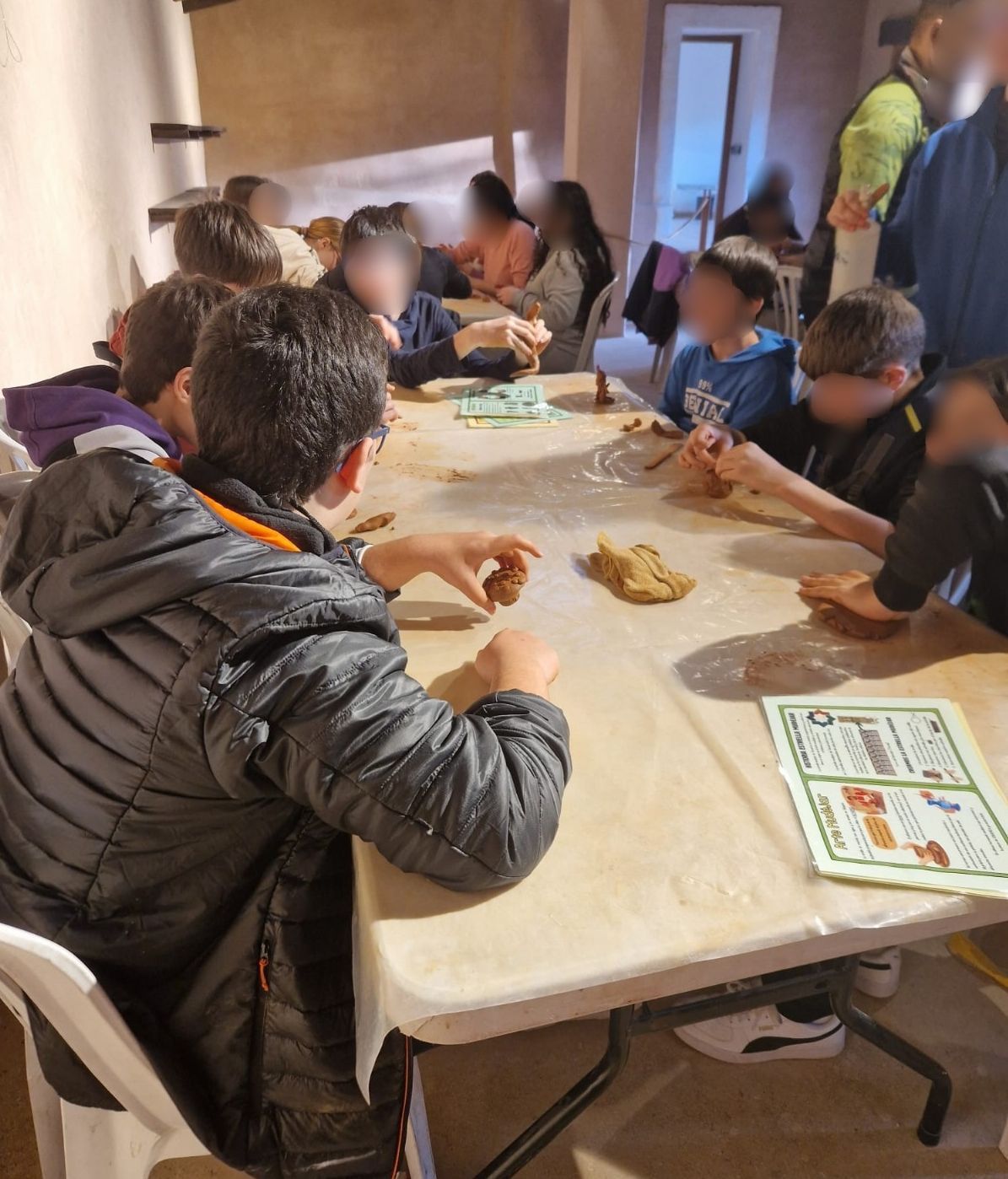 Alumnos del IES Massanasa en Teruel