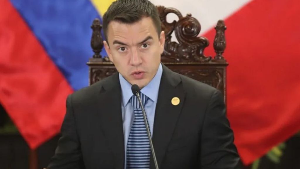 Daniel Noboa, presidente de Ecuador