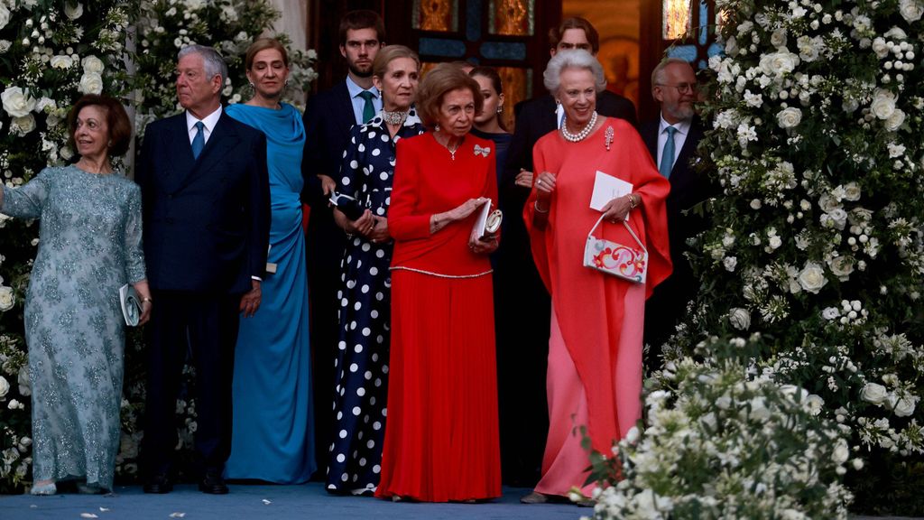 De la Casa Real española, está confirmada la asistencia de la reina Sofía y la infanta Cristina