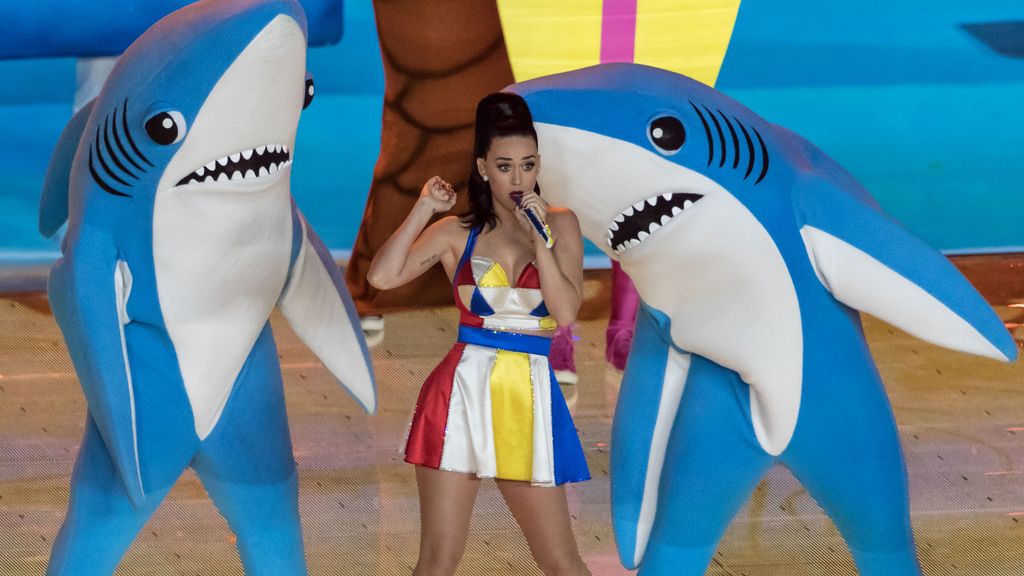 Katy Perry en la Super Bowl XLIX
