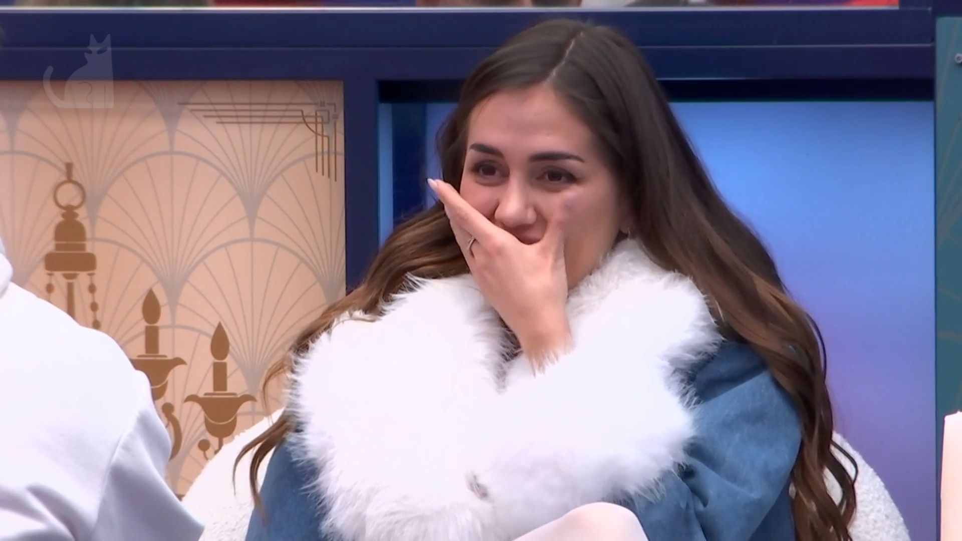 Maica Benedicto tras una conversación con José María