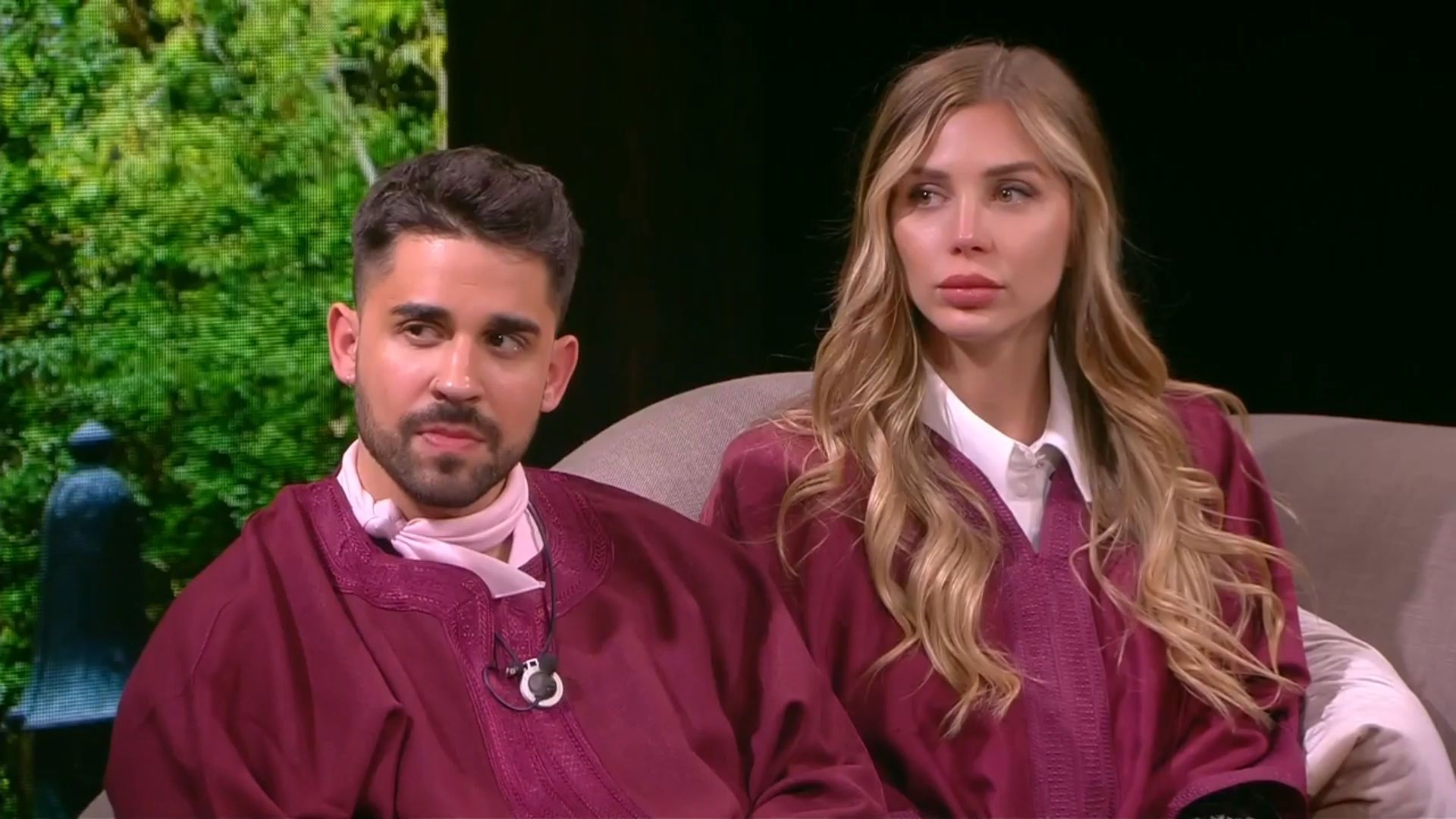 Miguel Frigenti en sesión con Romina Malaspina