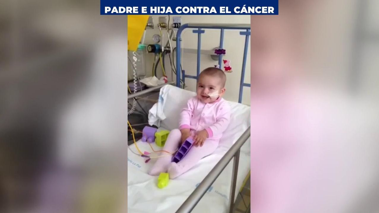 Padre e hija luchan contra el cáncer