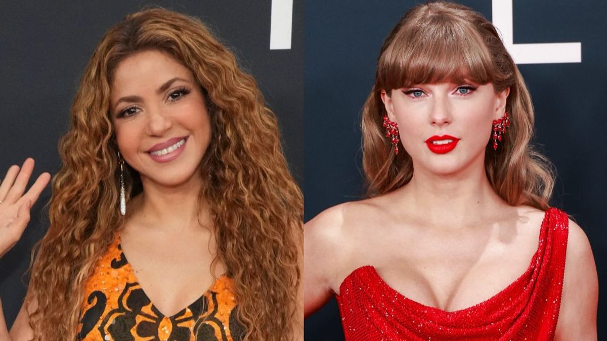 Shakira y Taylor Swift, en los Grammy