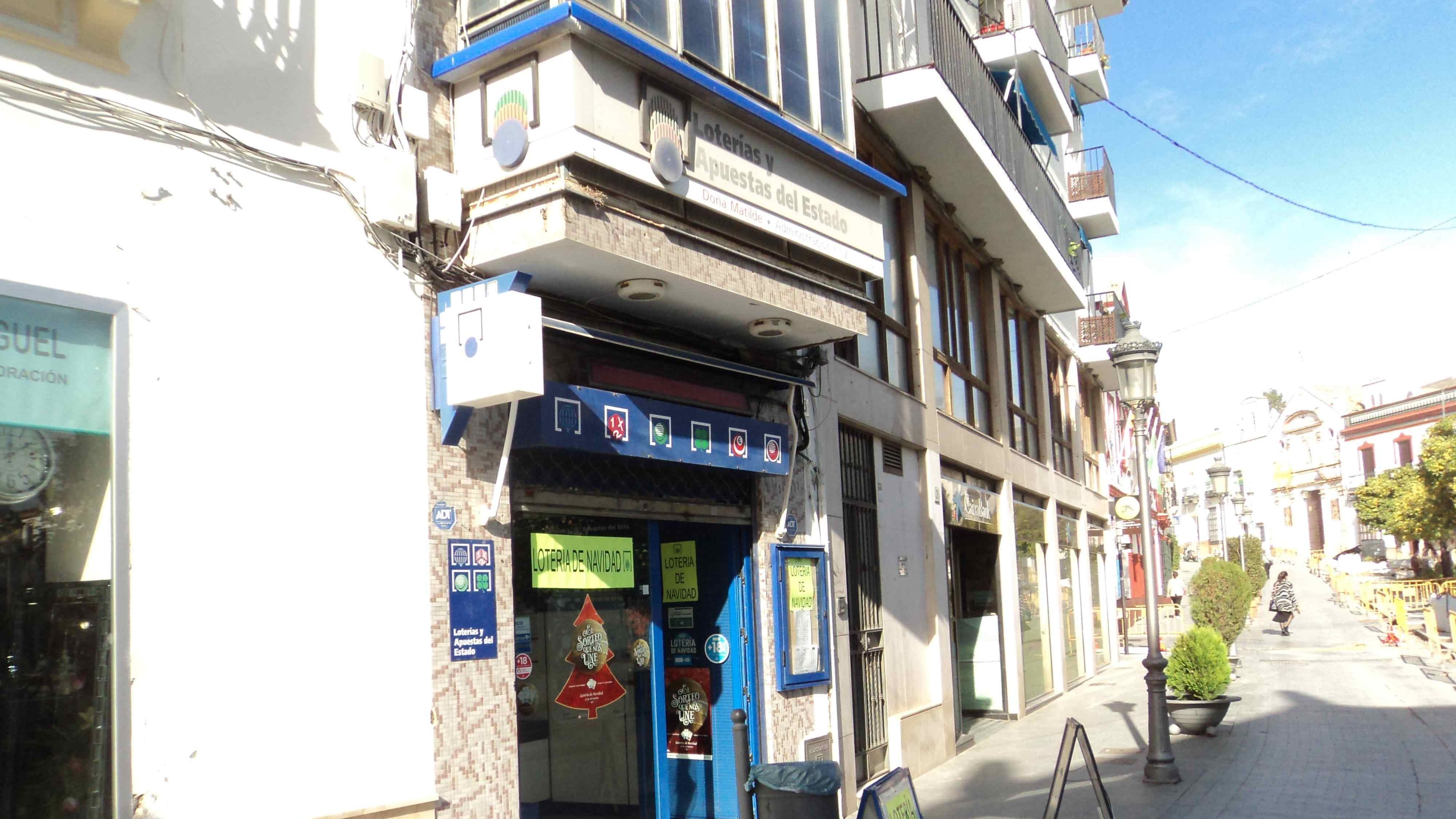 Administración de Loterías en el que se validó el boleto ganador